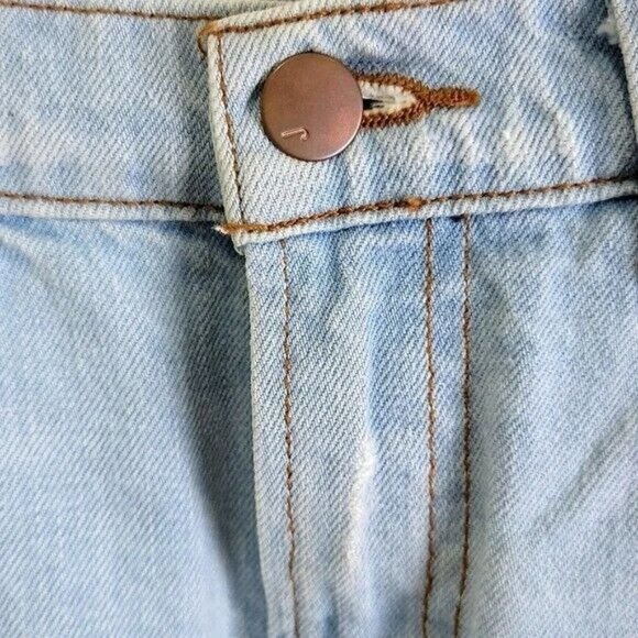 J Brand Libra Cut-Off Denim Short Light Wash Blue Size 28 - Picture 2 of 7